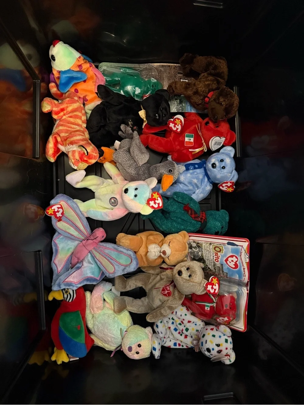 Vintage TY Beanie Baby Bear Lot w/ Tags